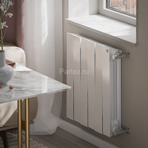 Биметаллический радиатор Royal Thermo PianoForte  500/100-6 (Bianco Traffico)