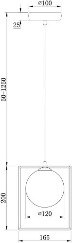 Подвесной светильник Freya FR5113PL-01G