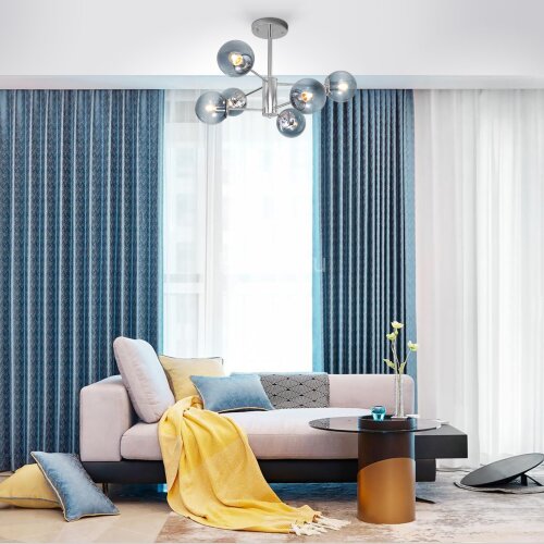 Потолочная люстра Eurosvet 30166/6 хром