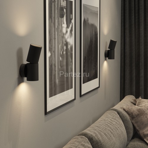 Настенный светильник Elektrostandard 40126/LED черный