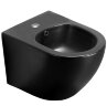 Сет AZARIO Инсталляция для Биде + подвесное биде Azario Grado чёрный матовый (AZ-8040-1001/F-0053-00