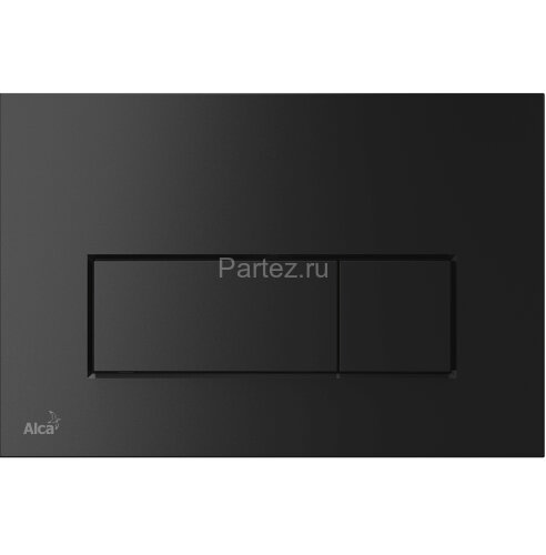 Кнопка смыва Alcadrain для скрытых систем инсталляции, цвет черный (M578)