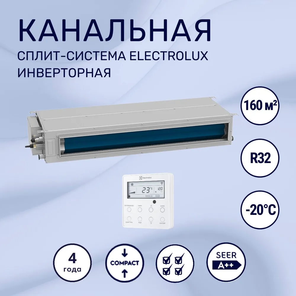Сплит-системы канальные